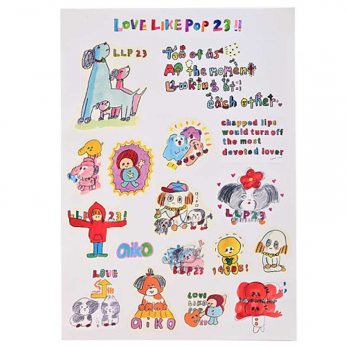 aiko B2ポスター LLRL2 LLP23 24 LLR10 4枚セット aiko 会場限定