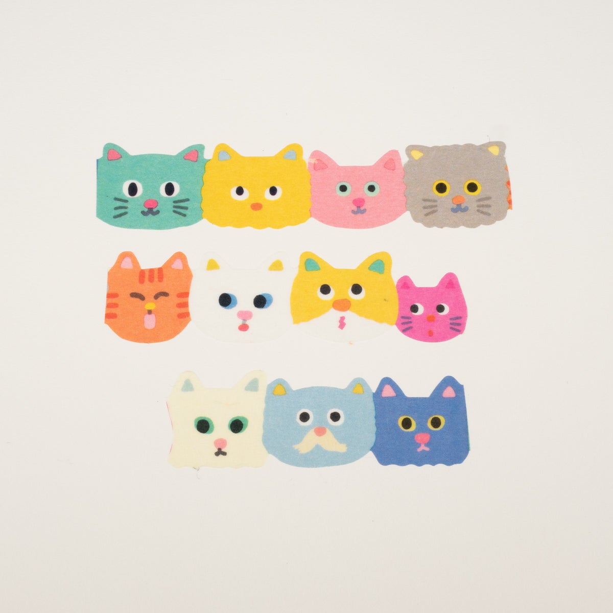 マスキングテープ katanuki ねこ Cat face | AIUEO
