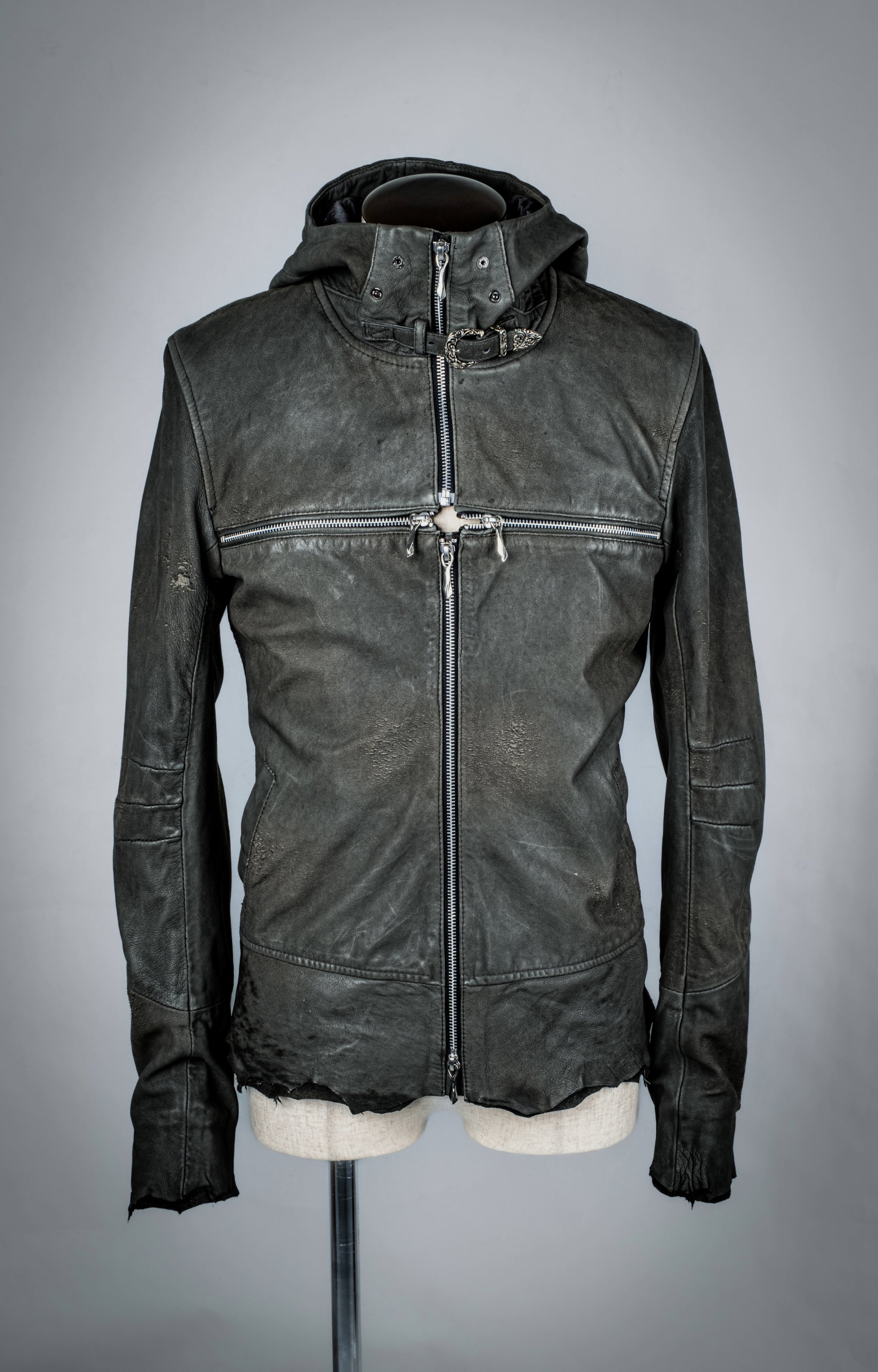 Cross Hoodie 01 Gray – 14th Addiction