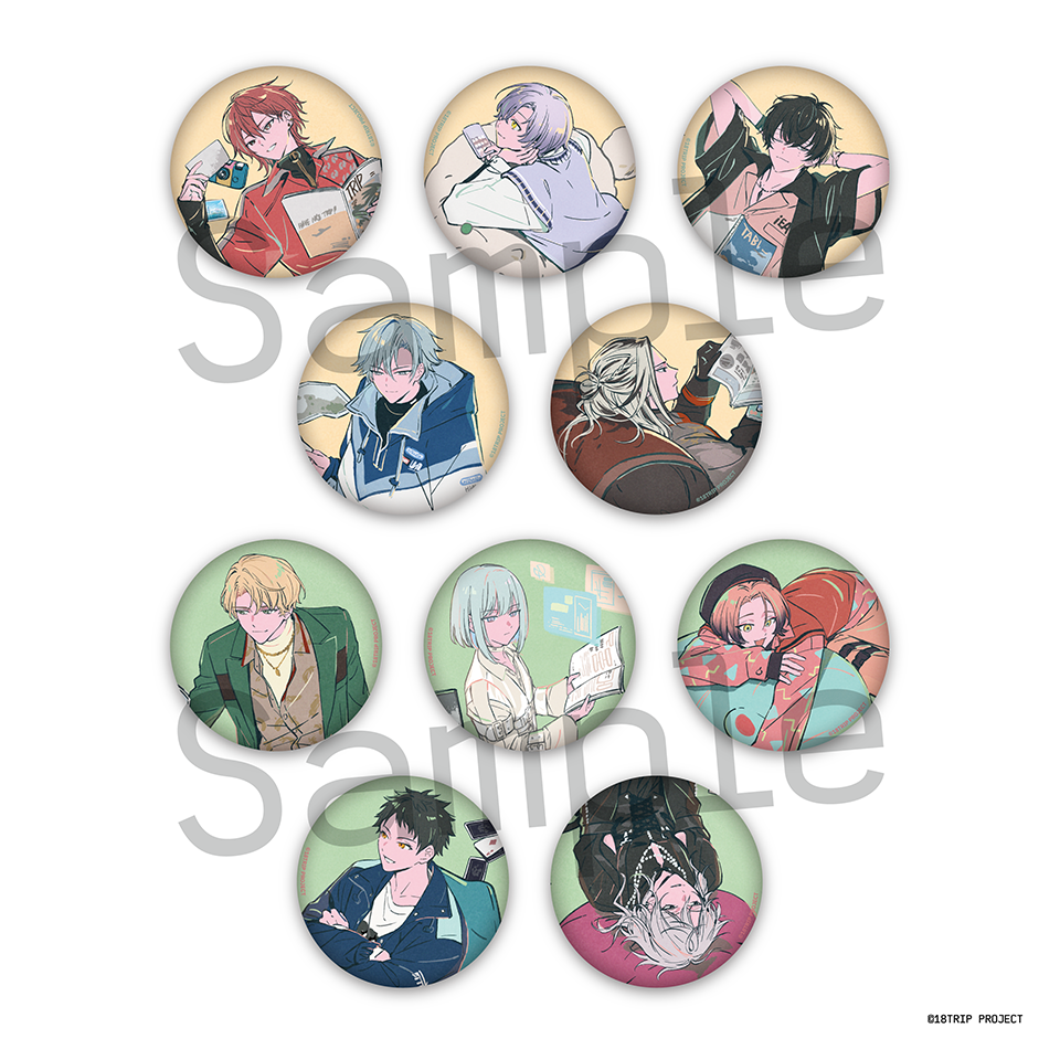 18TRIP エイトリ 叢雲添 spoon 缶バッジ 37点 18TRIP エイトリ 叢雲添