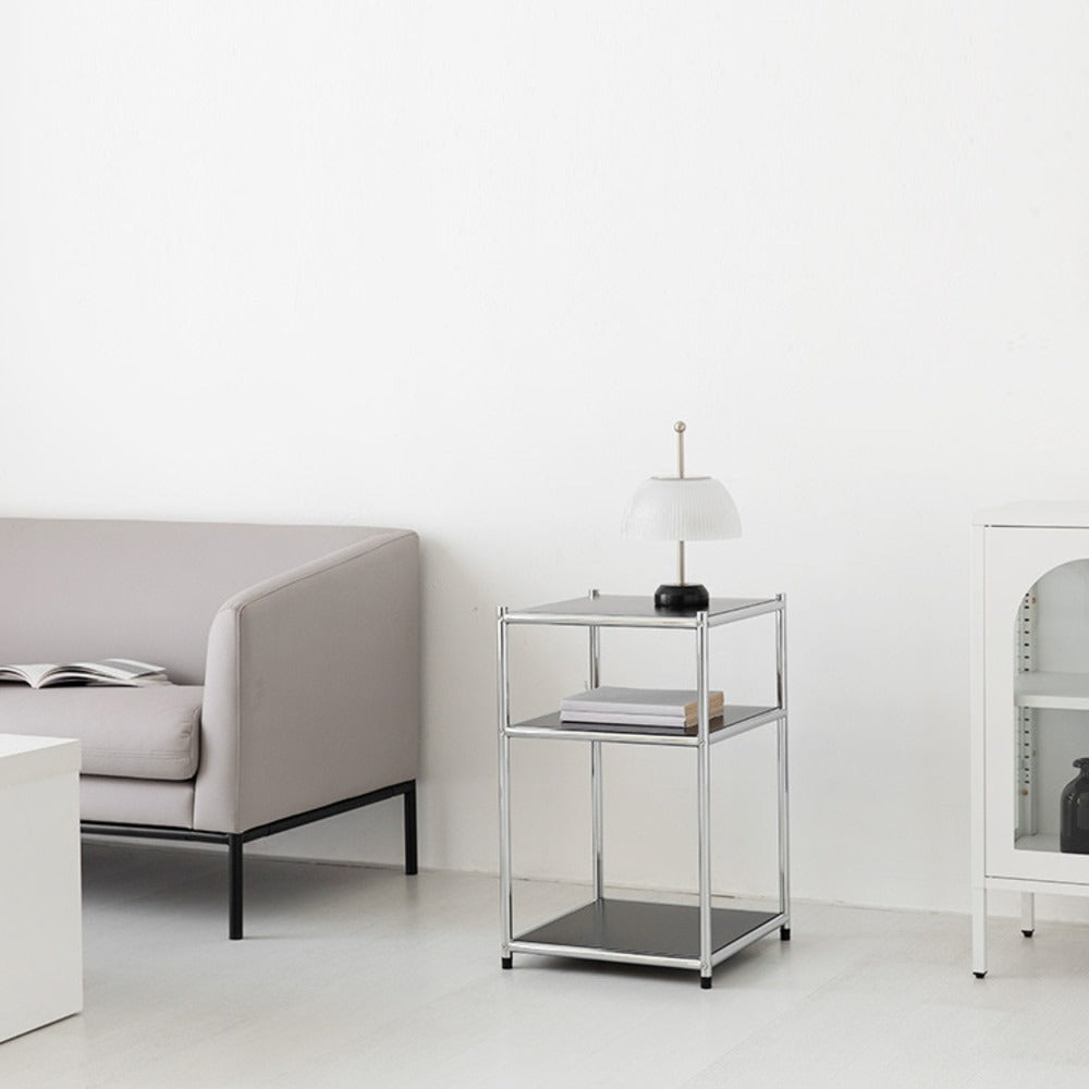 AbitaStyle MBT0107 グレー サイドテーブル(JSM05-1) AbitaStyle