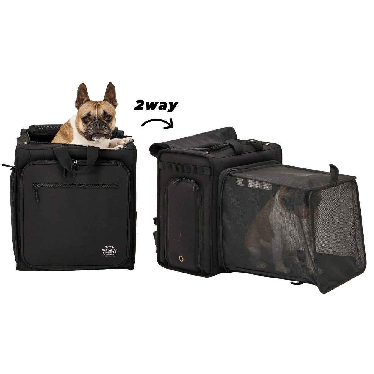 TAKE ME】Lサイズ 犬用キャリーバッグ 中型犬 多頭飼い 新幹線OK TAKE ME】