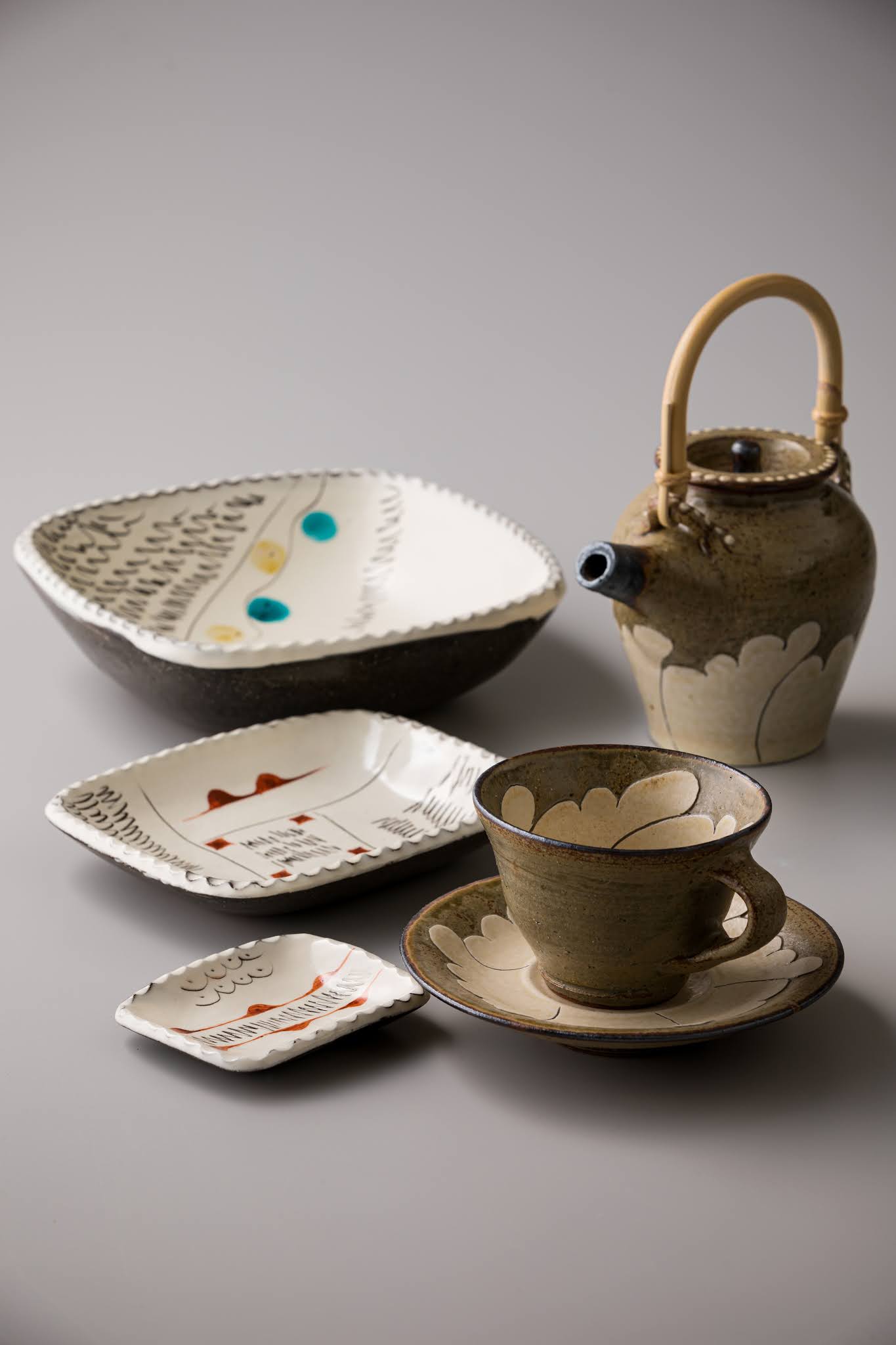 公式 岩井窯 山本教行さんの陶板 祈り（箱付き） 岩井窯 山本教行 陶板