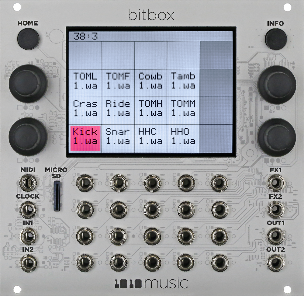 Bitbox Micro 1010music Compact ユーロラック・モジュラーシンセ mk2