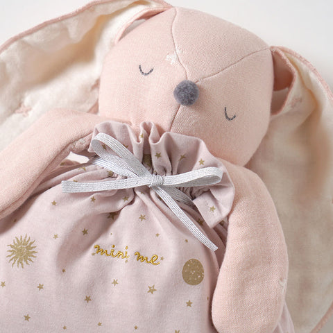 シェルピンク mini me(ミニミー) ベビーブランケット ふくふくガーゼ