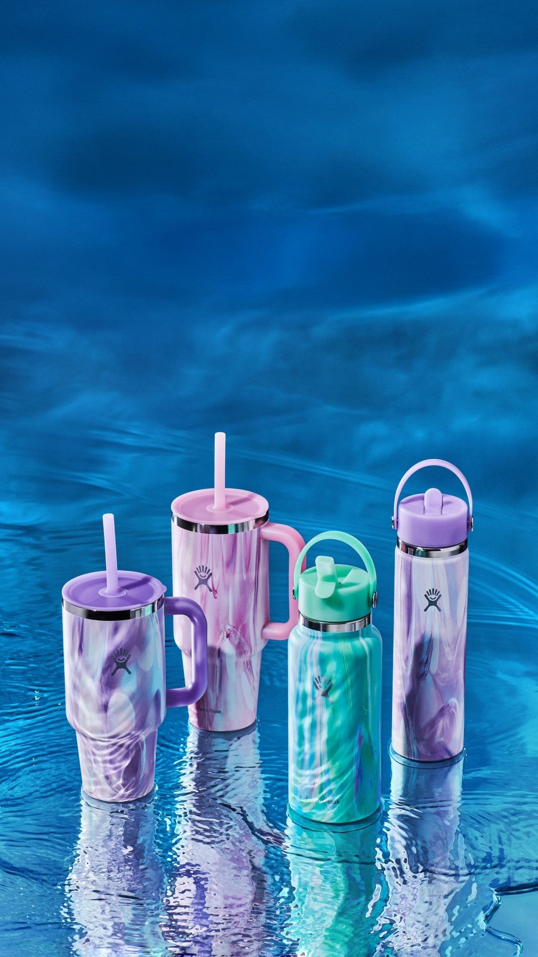 Hydro Flask (Jelly Collection) 32oz Wide Mouth with Straw Cap