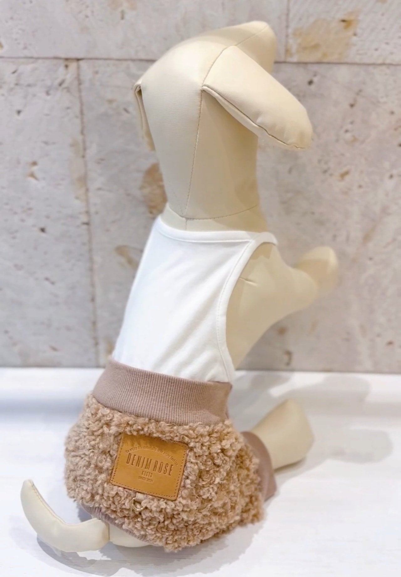 Denim rose（デニムローズ）ワッペンボアパンツ｜PONODOG&自由が丘公式