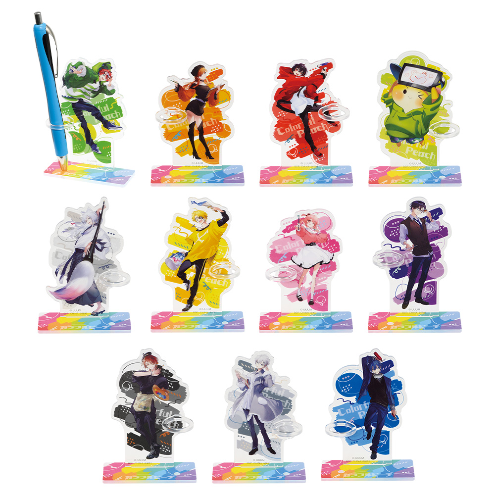 カラフルピーチ】からぴち 魔法学園 A賞 ジオラマアクリルスタンド