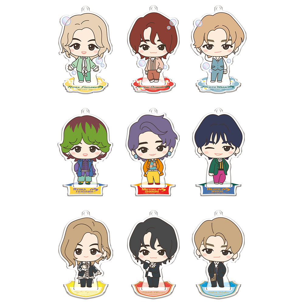 一番くじ Mrs. GREENAPPLE 大森元貴 藤澤涼架 若井滉斗 左から）「Mrs