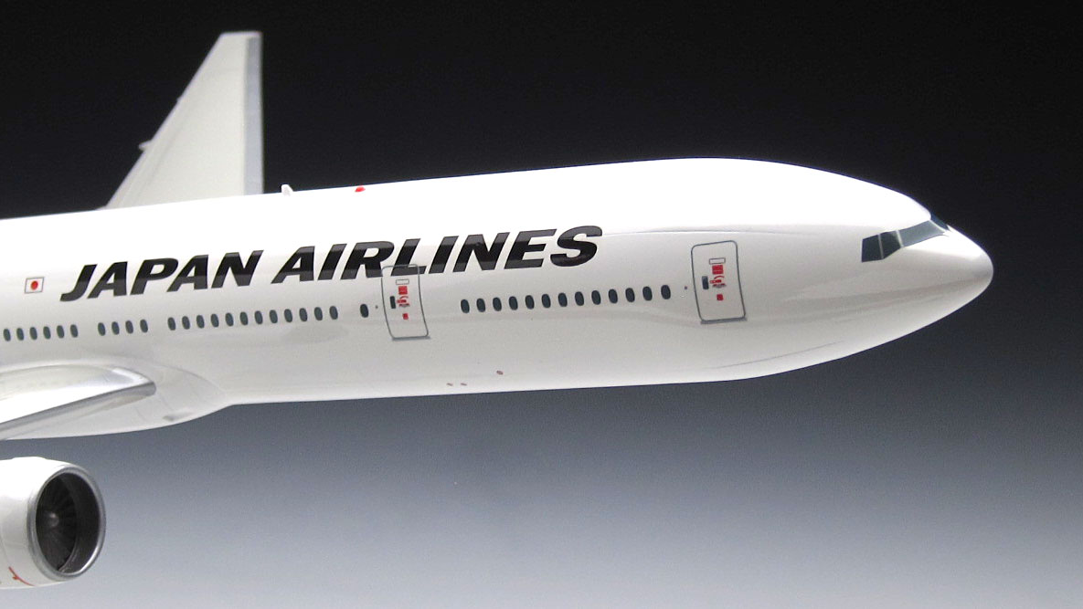 ハセガワ 1/200 「JAL ボーイング777-300」プラモデル製作記