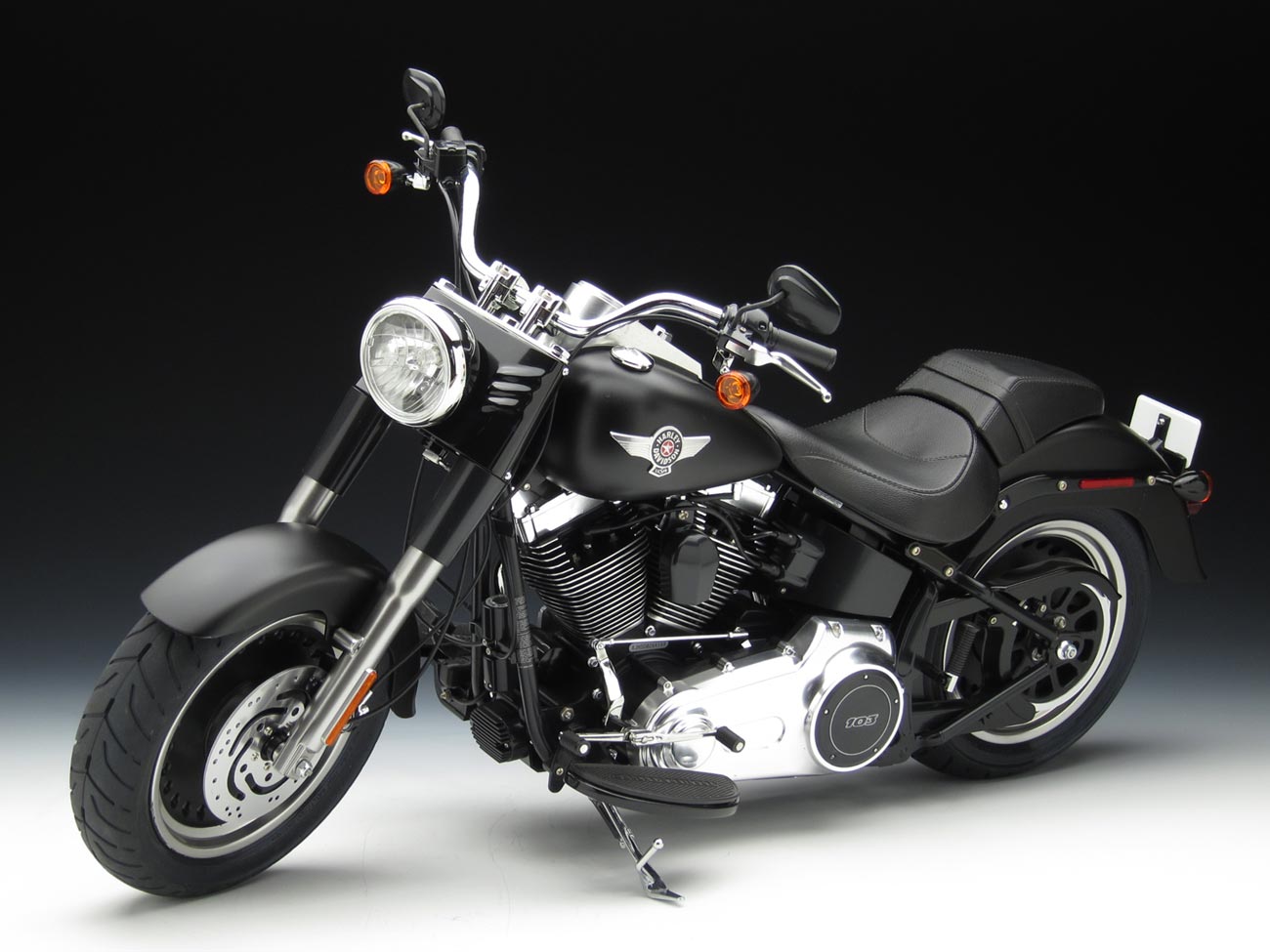 タミヤ 1/6 Harley-Davidson ファットボーイ ロー タミヤ 1/6