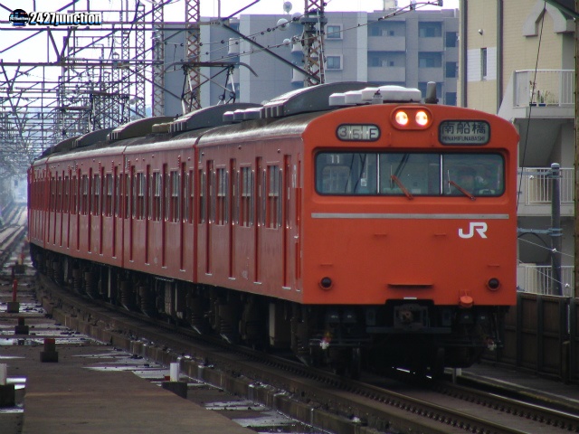 武蔵野線 103系 方向幕 ホリデーむさしの入り 武蔵野線 103系 方向幕