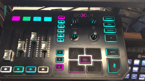 GO XLR】オーディオインターフェース+ミキサー機能が最強【配信者必見