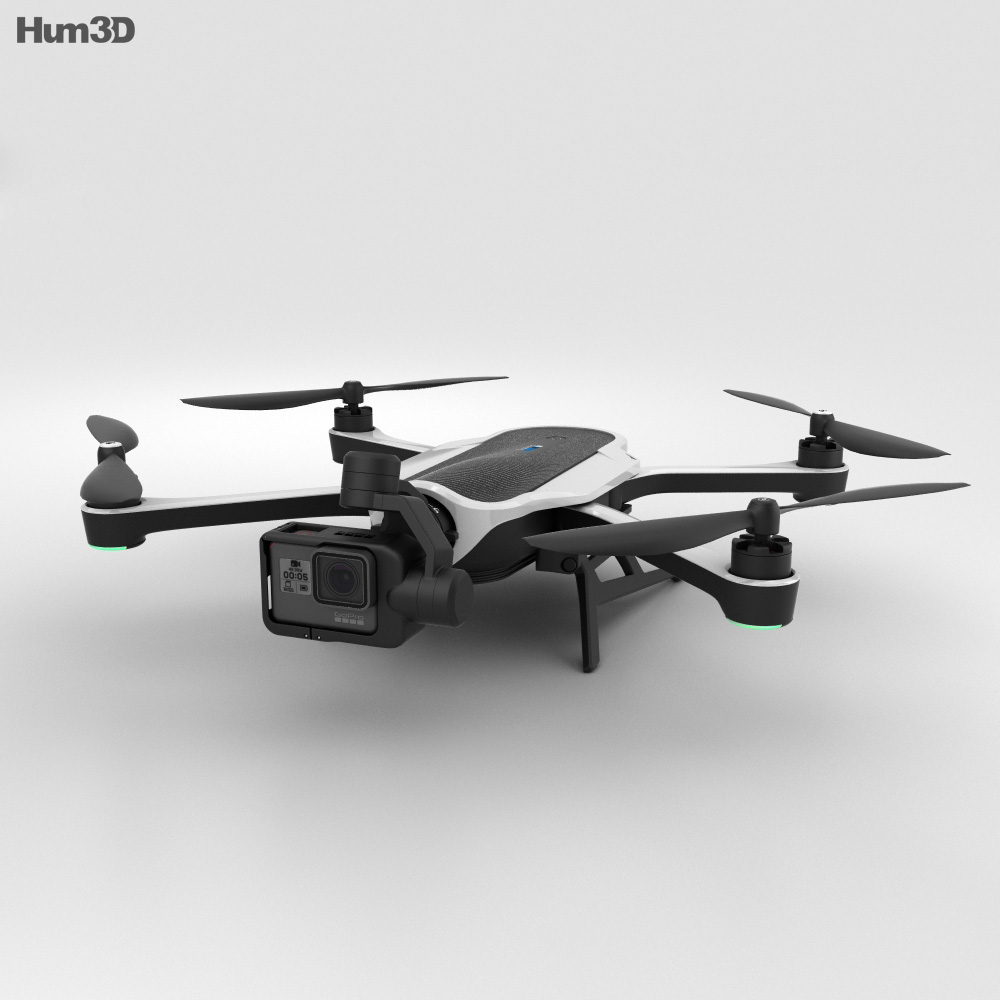 GoPro Karma Drone 3D model - Download Camera Drones on 3DModels.org