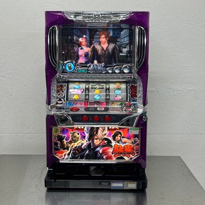 パチスロ 鉄拳2nd コイン不要機付 スロット台 大阪引取限定】鉄拳2nd