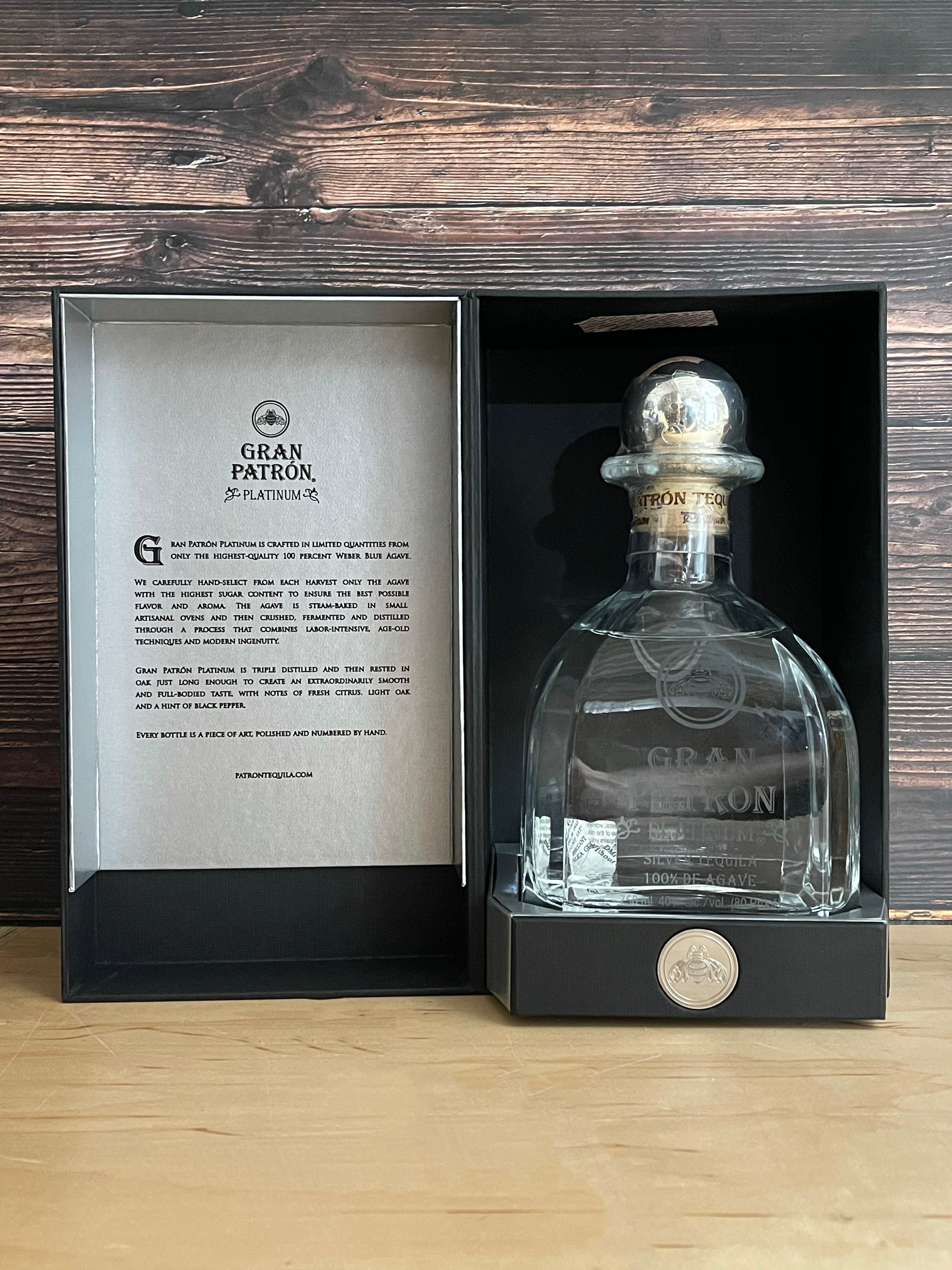 Gran Patron Platinum Silver Tequila W/ Box – 3brothersliquor