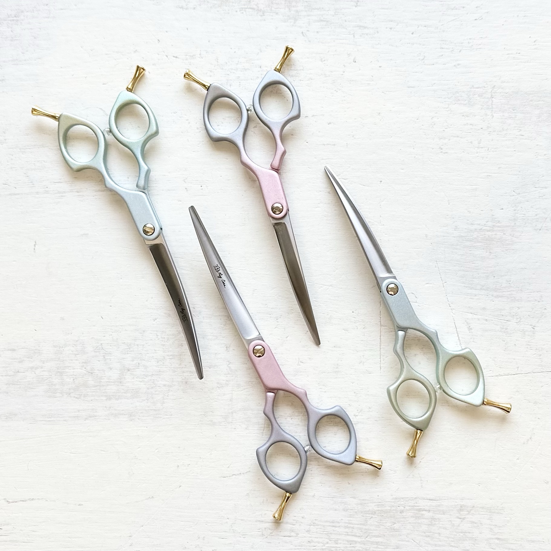 ペットシザートリミングシザーカーブシザーブレンディングシザー