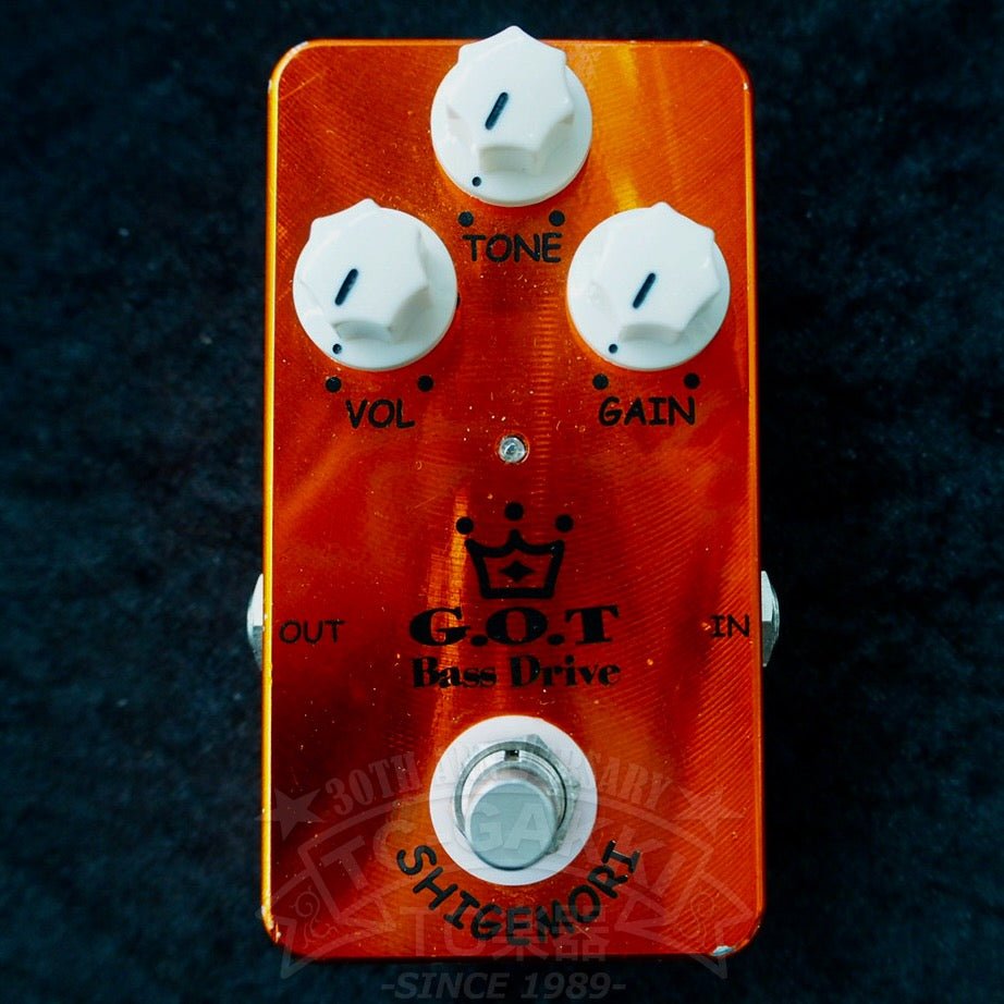 shigemori G.O.T Bass Drive ベースエフェクター Shigemori G.O.T Bass