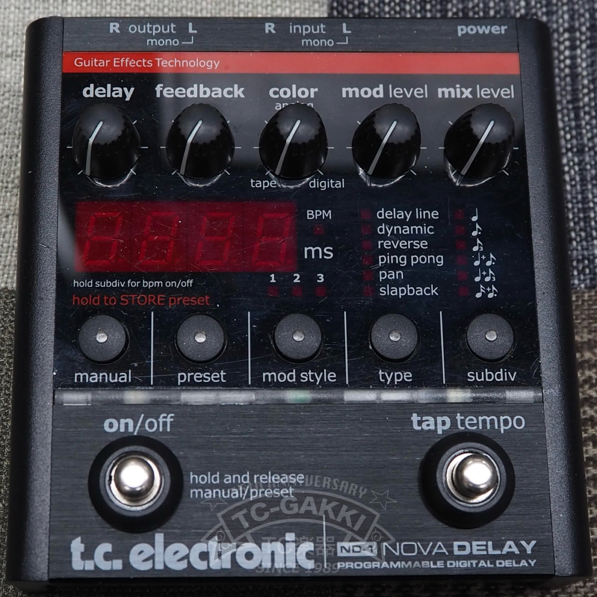 ディスカウント tc electronic Nova Delay ND-1 TC Electronic ND-1