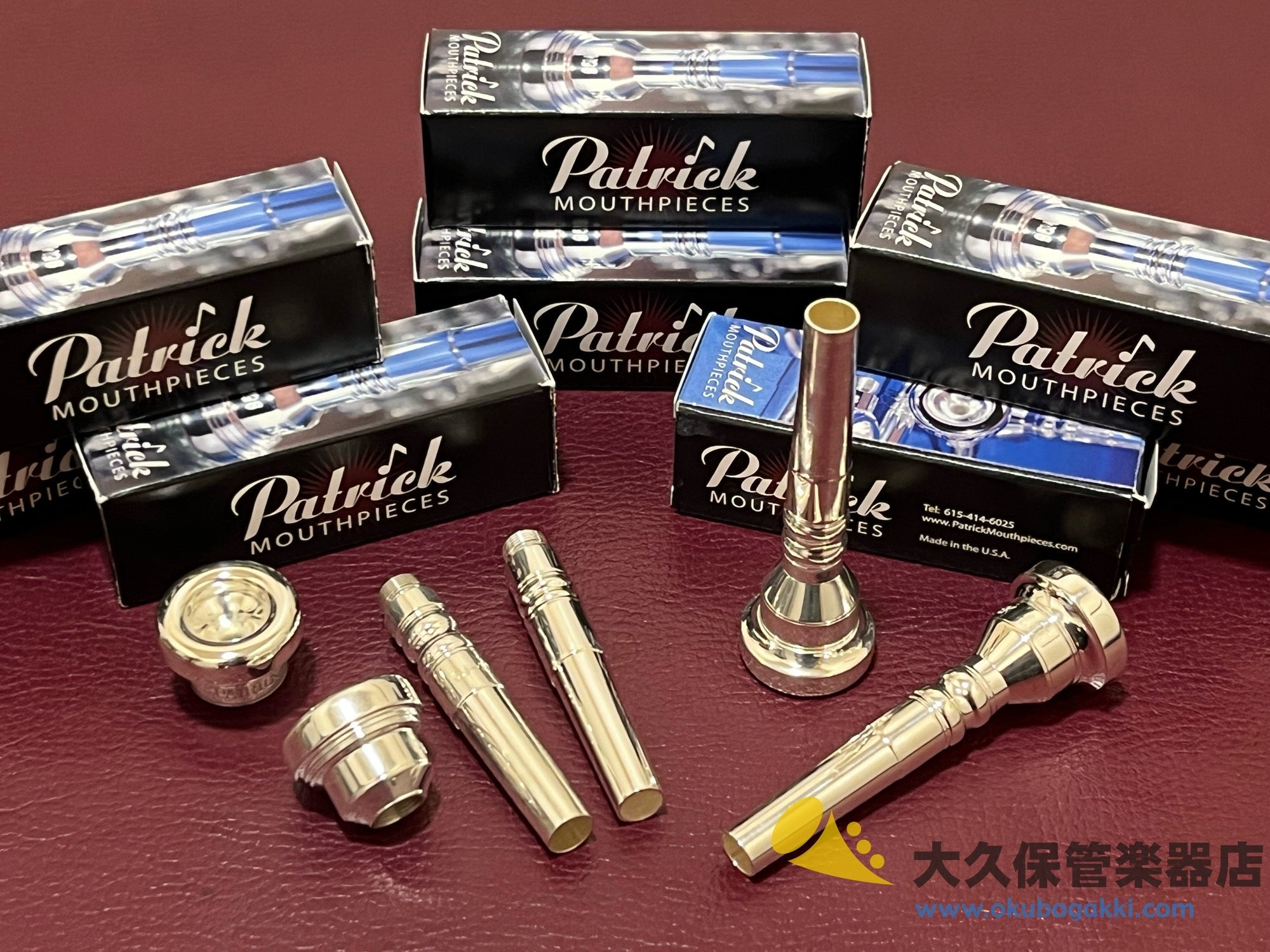 トランペットマウスピース10本 試奏用 ジャンク品 トランペットマウス