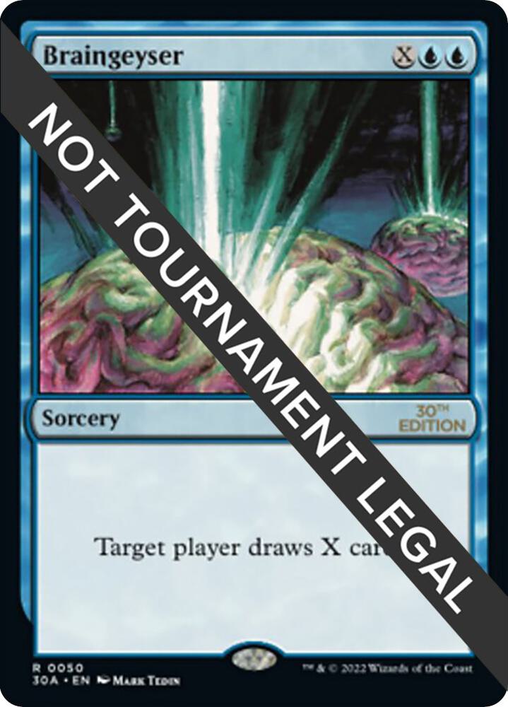 MTG アンリミテッド unlimited Braingeyser Magic The Gathering MTG