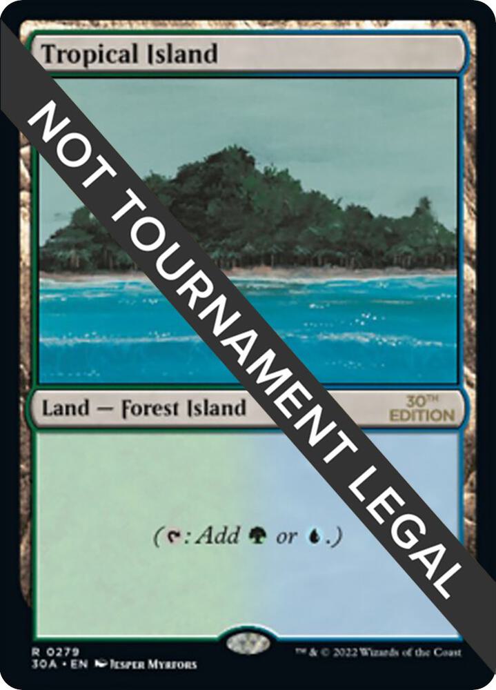 MTG Tropical 英語版 MTG Tropical Island