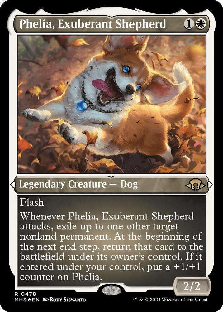 Phelia, Exuberant Shepherd (Foil Etched) - Modern Horizons 3