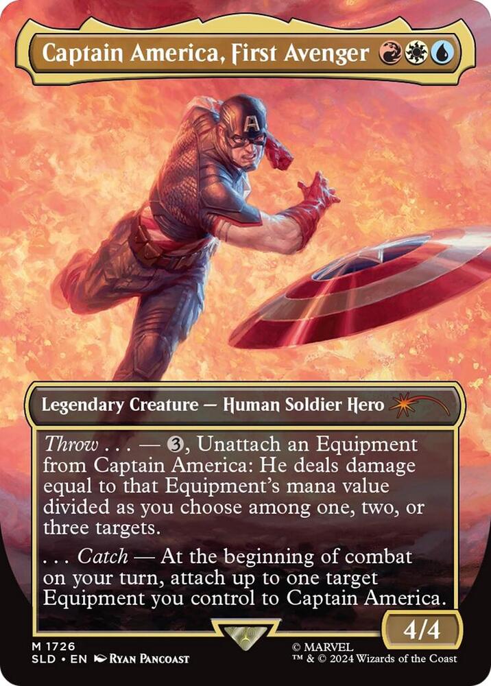 Captain America, First Avenger - Secret Lair Drop Series - Magic