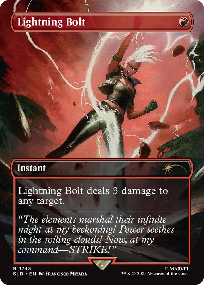 Lightning Bolt (1743) (Rainbow Foil) - Secret Lair Drop Series