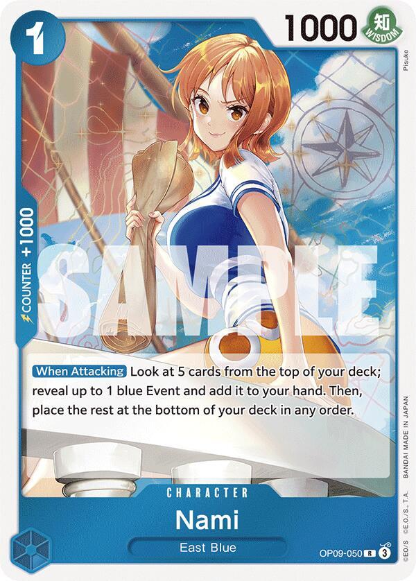 Nami (050) - Emperors in the New World - One Piece Card Game