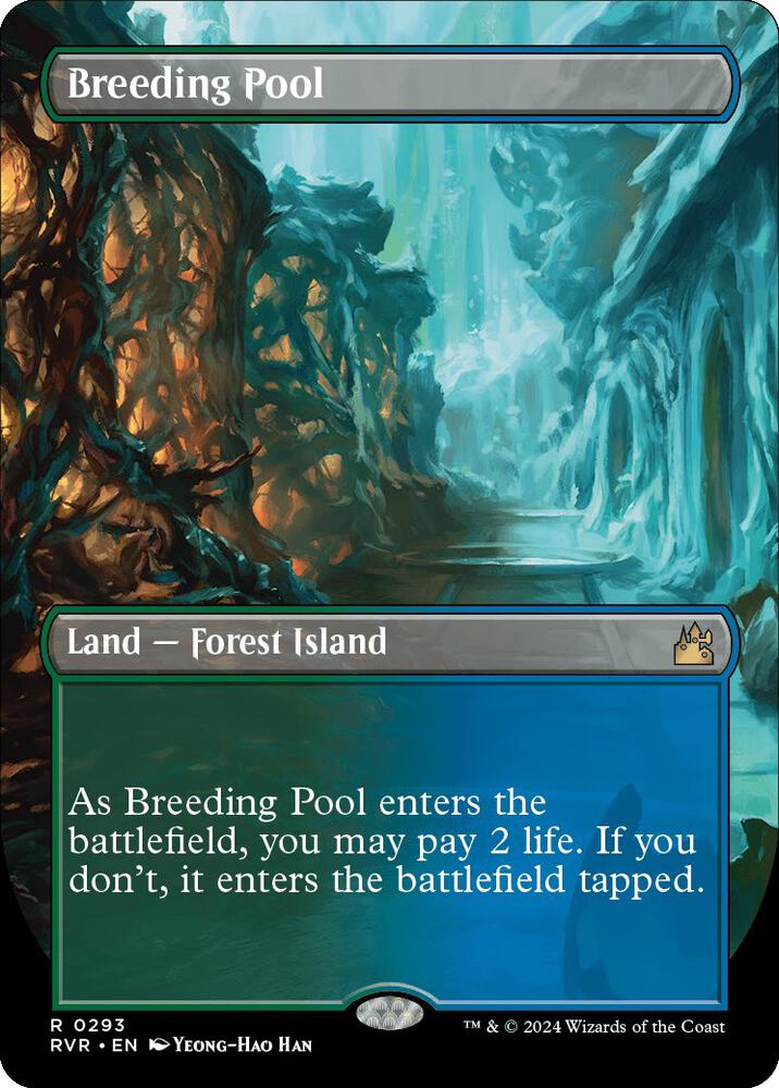 Breeding Pool (Borderless) - Ravnica Remastered - Magic: The