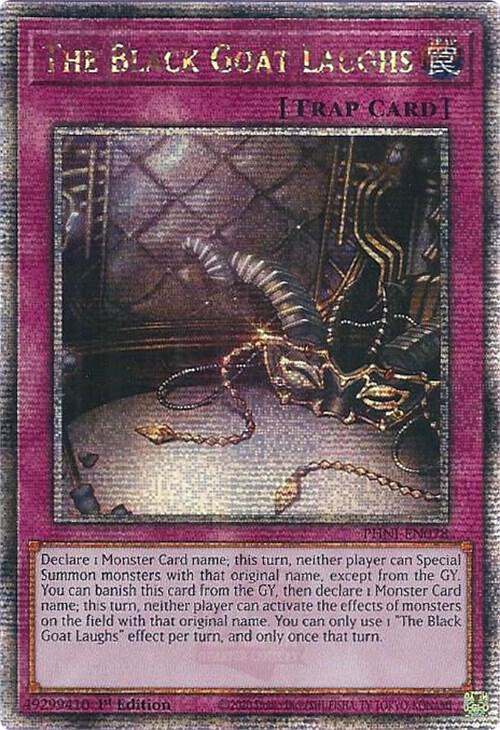 The Black Goat Laughs (Quarter Century Secret Rare) - Phantom