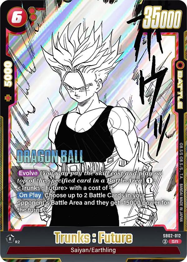 Trunks : Future - SB02-012 - Manga Booster 02 - Dragon Ball Super