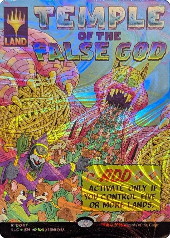 Temple of the False God /邪神の寺院 halo foil Temple of the False