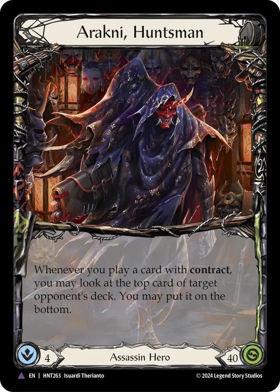 Flesh and Blood 才友 |†シ茖ℏT=アラクニ Marvel Arakni, Huntsman