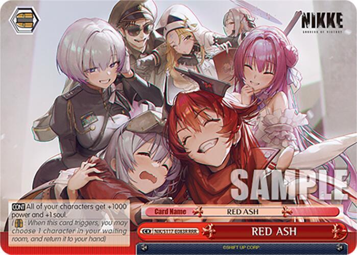 ヴァイス 勝利の女神 NIKKE RED ASH トレーディングカード RRR+ NIKKE