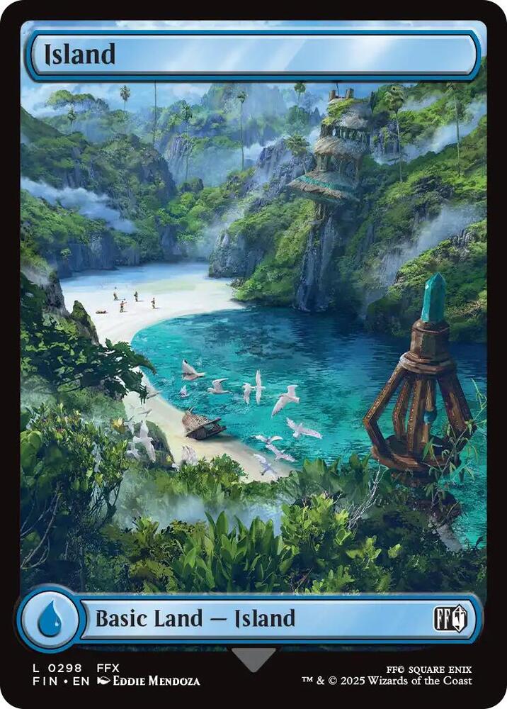 Island (0298) - FINAL FANTASY - Magic: The Gathering - TCGplayer.com