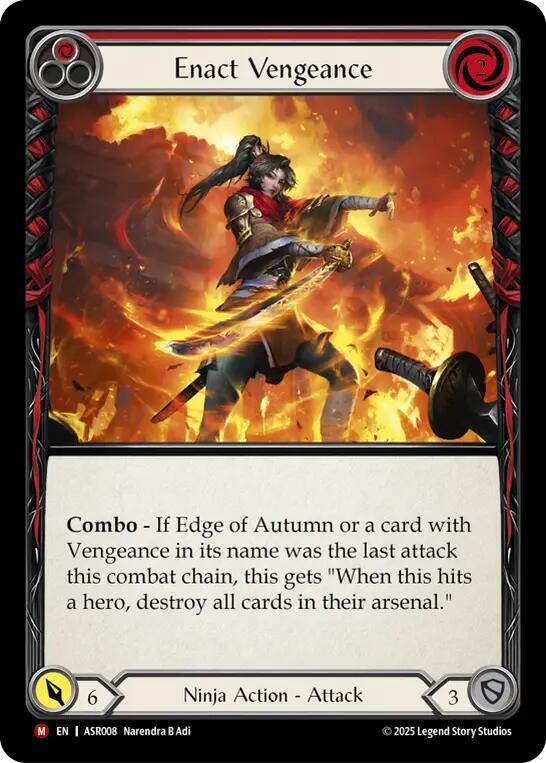 Enact Vengeance - Armory Deck: Ira - Flesh and Blood TCG