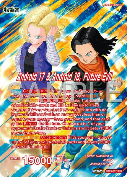 Android 17 & Android 18 // Android 17 & Android 18, Future Evil