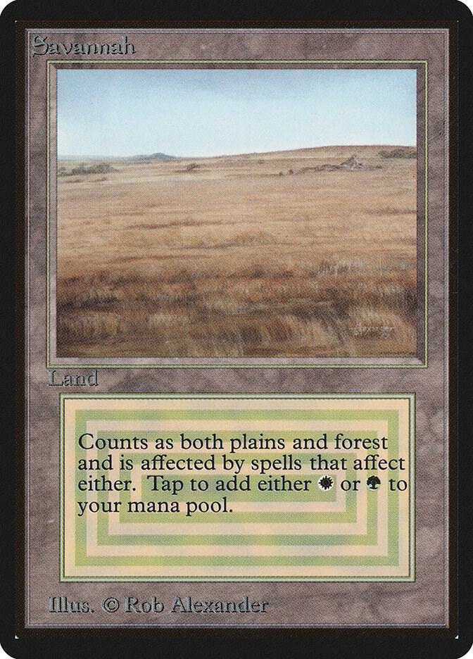 Savannah - Beta Edition - Magic: The Gathering - TCGplayer.com