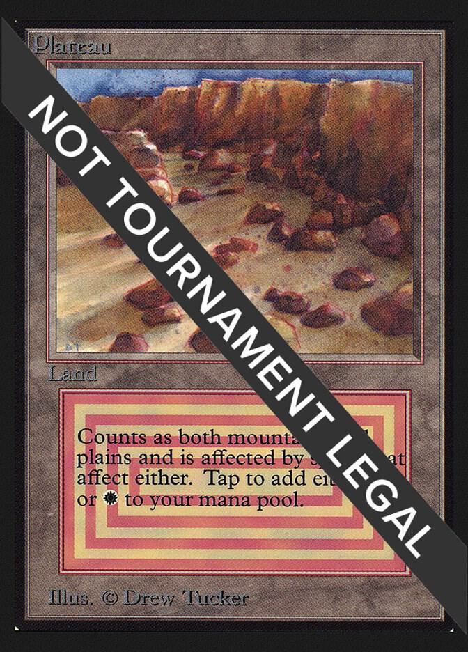 Plateau (IE) - International Edition - Magic: The Gathering