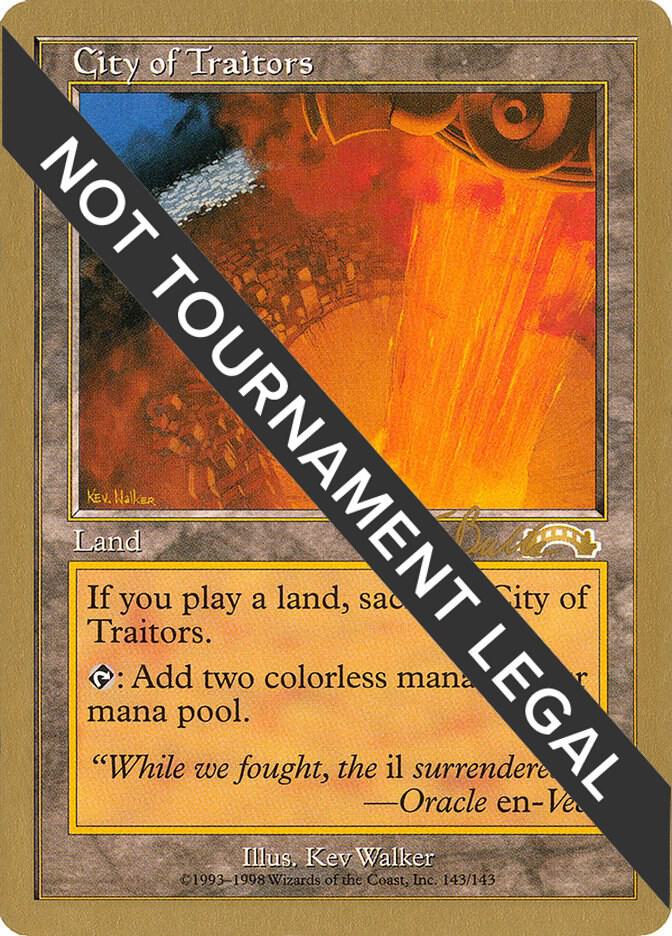 City of Traitors - 1999 Kai Budde (EXO) - World Championship Decks