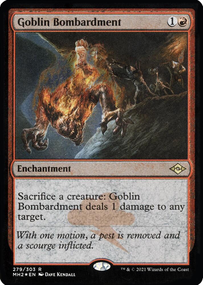 Goblin Bombardment (Foil Etched) - Modern Horizons 2 - Magic: The