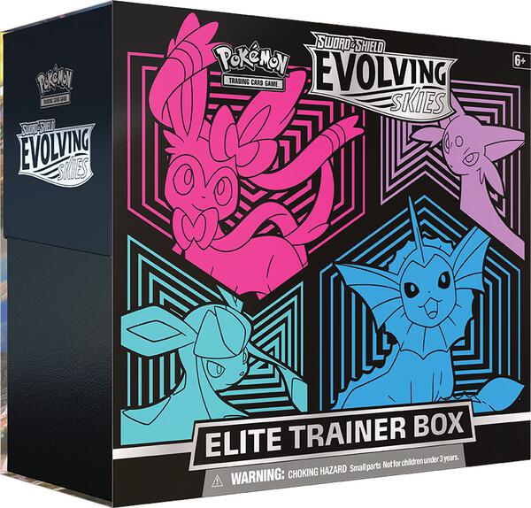 Evolving Skies Elite Trainer Box [Glaceon/Vaporeon/Sylveon/Espeon