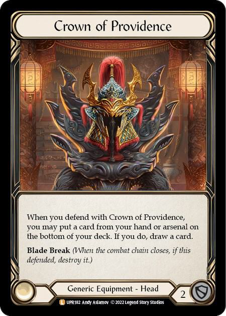 Crown of Providence - Uprising - Flesh and Blood TCG - TCGplayer.com