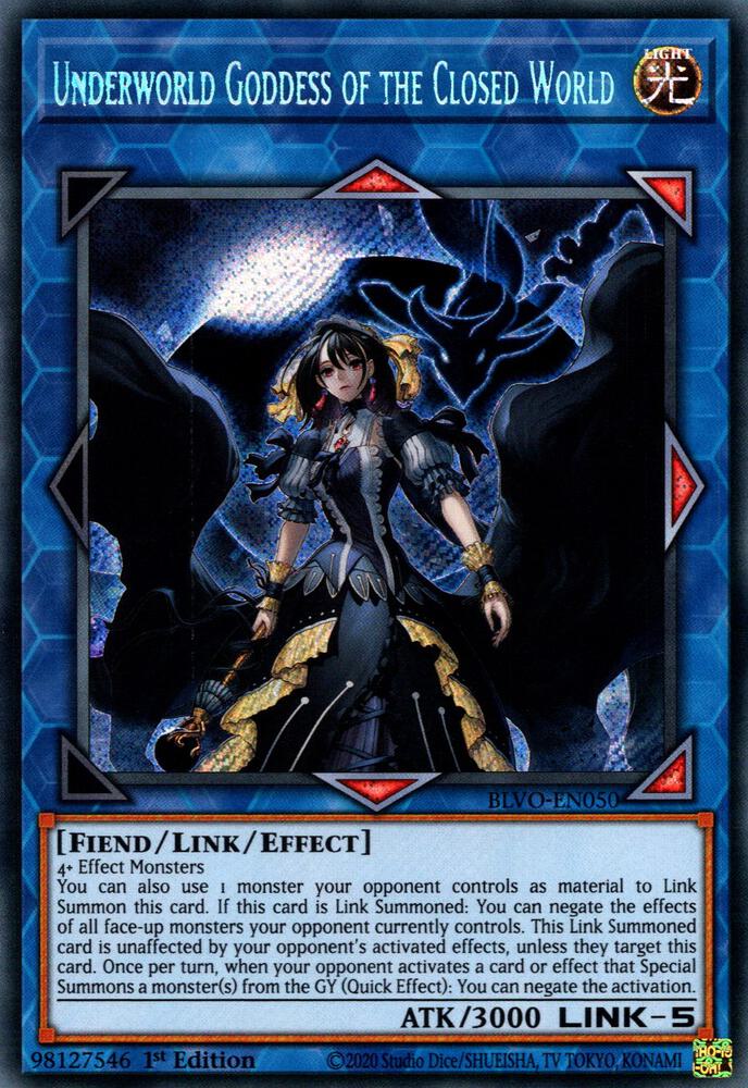 Underworld Goddess of the Closed World - Blazing Vortex - YuGiOh