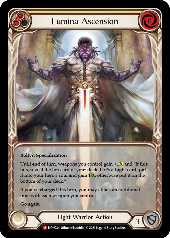 Lumina Ascension (Extended Art) - Monarch - Flesh and Blood TCG