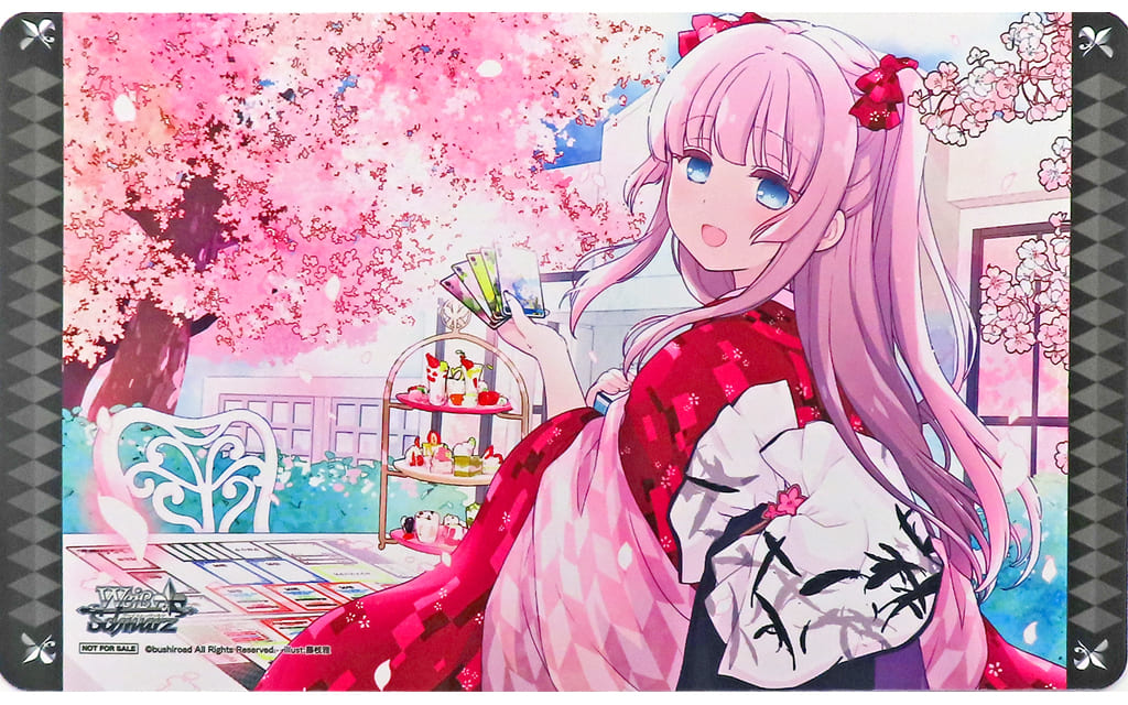 ヴァイスシュヴァルツWGP 全国大会出場記念ラバーマット しよ子 プレイ