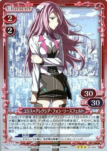 プレシャスメモリーズ 直筆サイン 『ユリス＝アレクシア・フォン