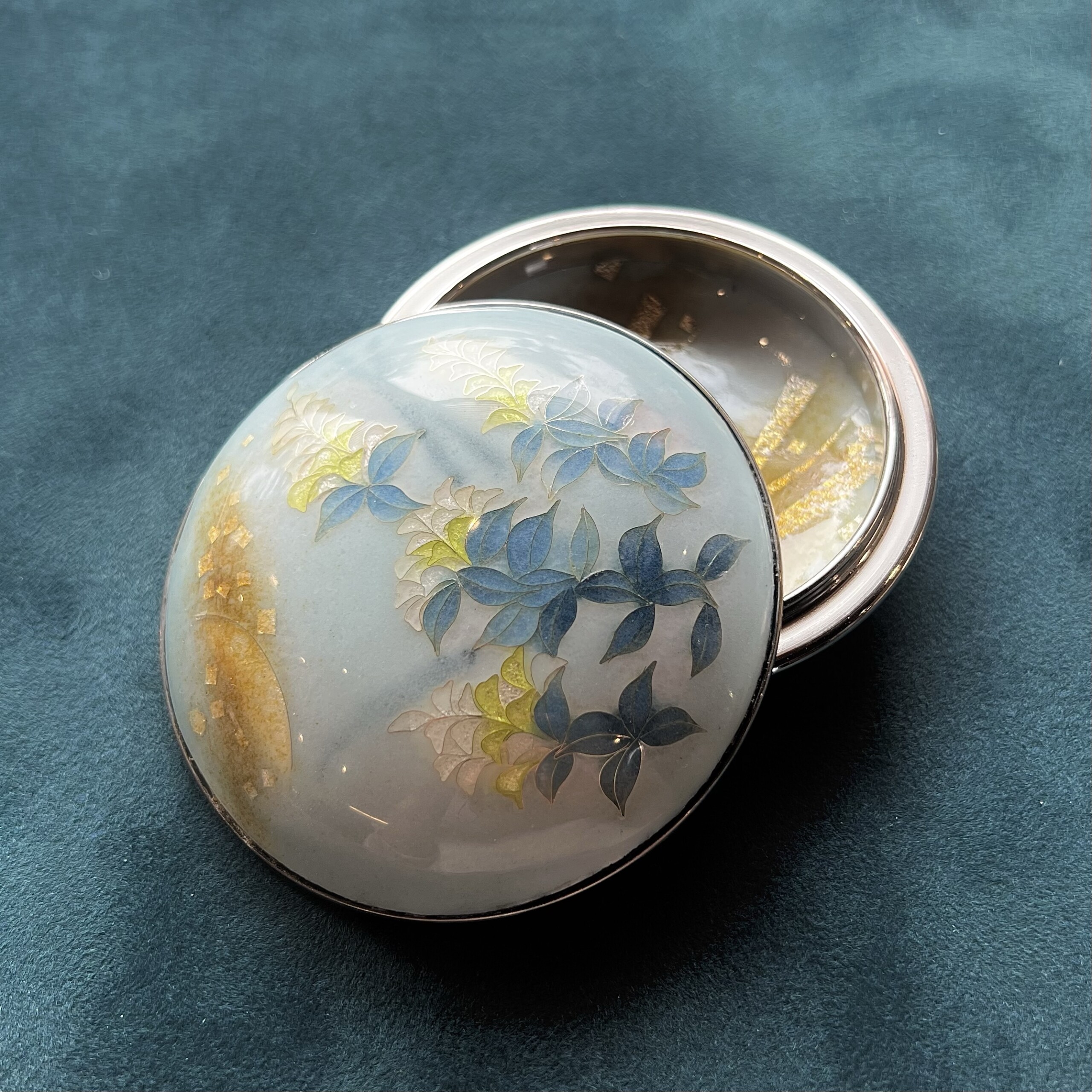 ボンボニエール「萩と月」宝石箱 – 田村七宝工芸 七宝焼窯元【公式サイト】